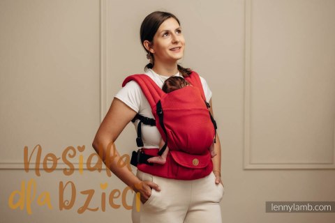 Moje Pierwsze Nosidełko LennyLight, splot jodełkowy, 100% bawełna , rozmiar standard - MAŁA JODEŁKA SEDONA