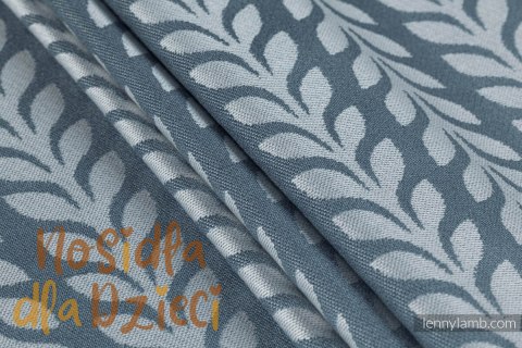 Nosidełko LennyHybrid Half Buckle, splot żakardowy, 100% wiskoza bambusowa , rozmiar standard - CATKIN - WILLOW (drugi gatunek)
