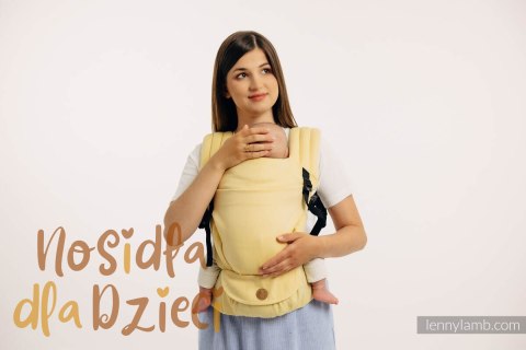 Nosidełko LennyLight z tkaniny skośno-krzyżowej (79% bawełna, 21% wiskoza bambusowa), rozmiar standard - LOLLIPOP Nosidełko LennyLight z tkaniny skośno-krzyżowej (79% bawełna, 21% wiskoza bambusowa), rozmiar standard - LOLLIPOP