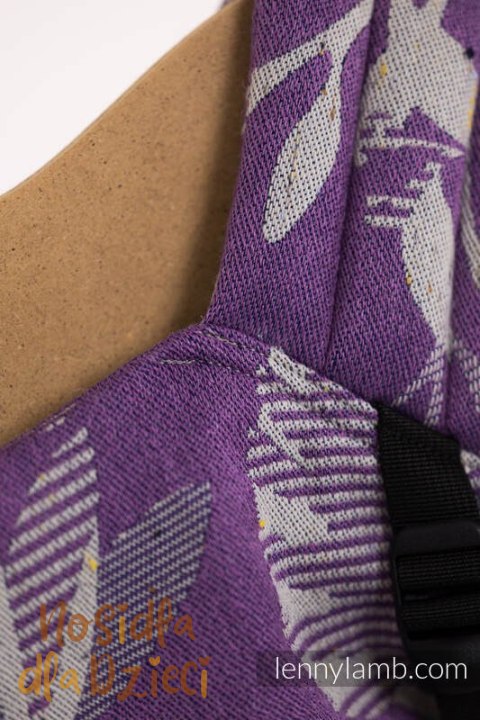 Nosidełko LennyLight z tkaniny żakardowej, rozmiar standard (39% wełna merino, 28% bawełna czesana, 23% len, 10% jedwab tussah) Nosidełko LennyLight z tkaniny żakardowej, rozmiar standard (39% wełna merino, 28% bawełna czesana, 23% len, 10% jedwab tussah)