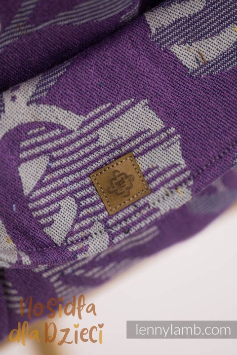 Nosidełko LennyLight z tkaniny żakardowej, rozmiar standard (39% wełna merino, 28% bawełna czesana, 23% len, 10% jedwab tussah) Nosidełko LennyLight z tkaniny żakardowej, rozmiar standard (39% wełna merino, 28% bawełna czesana, 23% len, 10% jedwab tussah)