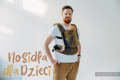 Nosidełko LennyLight z tkaniny żakardowej, rozmiar standard (45% jedwab tussah, 32% bawełna czesana, 19% wełna merino, 4% kaszmi Nosidełko LennyLight z tkaniny żakardowej, rozmiar standard (45% jedwab tussah, 32% bawełna czesana, 19% wełna merino, 4% kaszmi