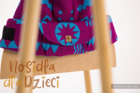 Nosidełko LennyLight z tkaniny żakardowej, rozmiar standard (56% wełna merino, 27% bawełna czesana, 17% jedwab noil) - EKSPERYME Nosidełko LennyLight z tkaniny żakardowej, rozmiar standard (56% wełna merino, 27% bawełna czesana, 17% jedwab noil) - EKSPERYME