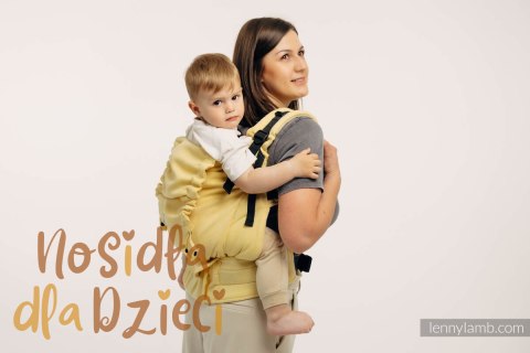 Nosidełko LennyPreschool z tkaniny skośno-krzyżowej (79% bawełna, 21% wiskoza bambusowa), rozmiar preschool - LOLLIPOP Nosidełko LennyPreschool z tkaniny skośno-krzyżowej (79% bawełna, 21% wiskoza bambusowa), rozmiar preschool - LOLLIPOP