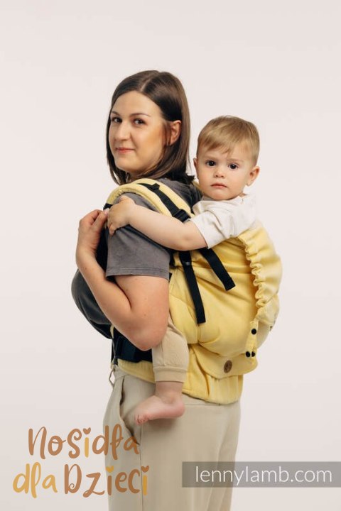Nosidełko LennyPreschool z tkaniny skośno-krzyżowej (79% bawełna, 21% wiskoza bambusowa), rozmiar preschool - LOLLIPOP Nosidełko LennyPreschool z tkaniny skośno-krzyżowej (79% bawełna, 21% wiskoza bambusowa), rozmiar preschool - LOLLIPOP