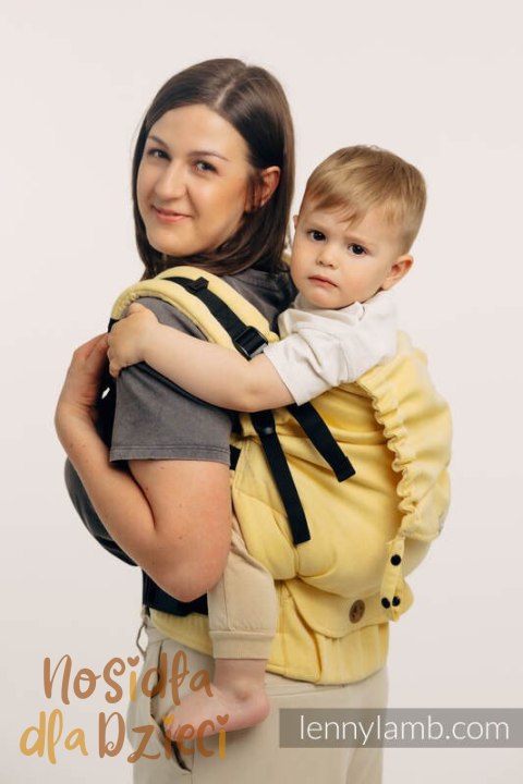 Nosidełko LennyPreschool z tkaniny skośno-krzyżowej (79% bawełna, 21% wiskoza bambusowa), rozmiar preschool - LOLLIPOP Nosidełko LennyPreschool z tkaniny skośno-krzyżowej (79% bawełna, 21% wiskoza bambusowa), rozmiar preschool - LOLLIPOP