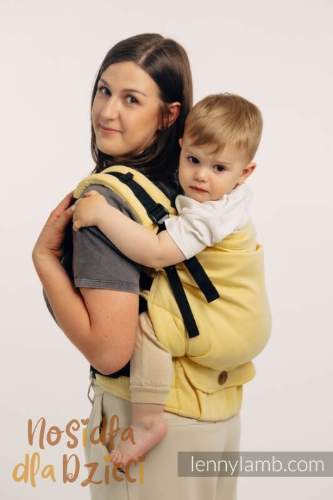 Nosidełko LennyPreschool z tkaniny skośno-krzyżowej (79% bawełna, 21% wiskoza bambusowa), rozmiar preschool - LOLLIPOP Nosidełko LennyPreschool z tkaniny skośno-krzyżowej (79% bawełna, 21% wiskoza bambusowa), rozmiar preschool - LOLLIPOP
