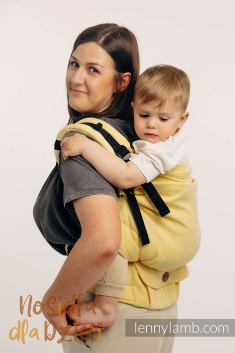 Nosidełko LennyPreschool z tkaniny skośno-krzyżowej (79% bawełna, 21% wiskoza bambusowa), rozmiar preschool - LOLLIPOP Nosidełko LennyPreschool z tkaniny skośno-krzyżowej (79% bawełna, 21% wiskoza bambusowa), rozmiar preschool - LOLLIPOP