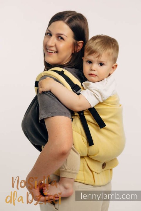 Nosidełko LennyPreschool z tkaniny skośno-krzyżowej (79% bawełna, 21% wiskoza bambusowa), rozmiar preschool - LOLLIPOP Nosidełko LennyPreschool z tkaniny skośno-krzyżowej (79% bawełna, 21% wiskoza bambusowa), rozmiar preschool - LOLLIPOP