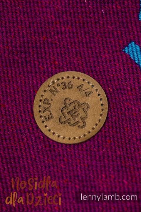 Nosidełko LennyPreschool z tkaniny żakardowej, rozmiar preschool (56% wełna merino, 27% bawełna czesana, 17% jedwab noil) - EKS Nosidełko LennyPreschool z tkaniny żakardowej, rozmiar preschool (56% wełna merino, 27% bawełna czesana, 17% jedwab noil) - EKS