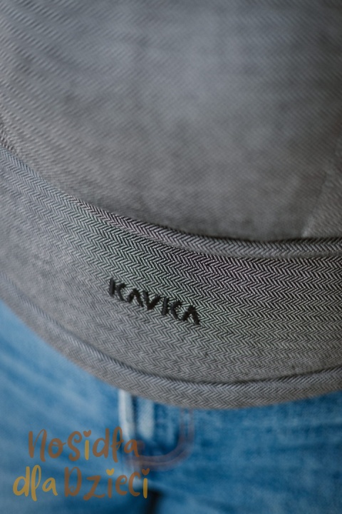 KAVKA multi-age PRO / ink twill bamboo - nosidełko regulowane klamrowe, 50% bawełna/50% wiskoza bambusowa
