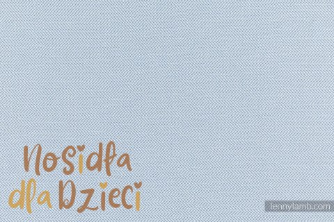 Moje Pierwsze Nosidełko LennyHybrid Half Buckle, splot jodełkowy, 100% bawełna , rozmiar standard - MAŁA JODEŁKA SZARA (drugi ga