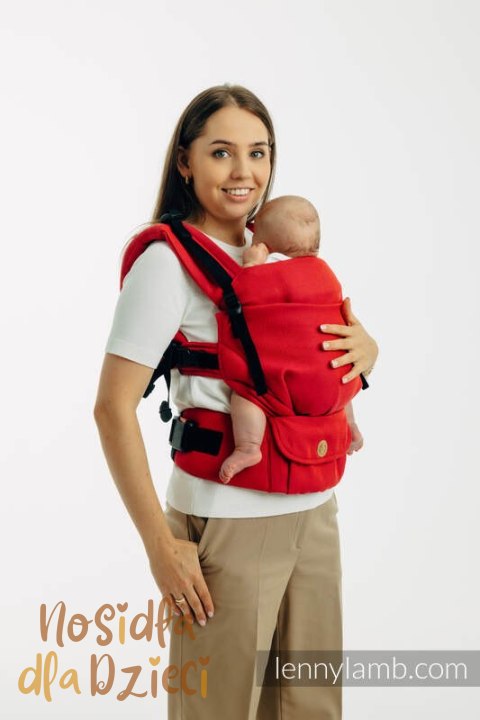 Moje Pierwsze Nosidełko LennyUpGrade PRO, splot jodełkowy, 100% bawełna , rozmiar standard - MAŁA JODEŁKA SEDONA