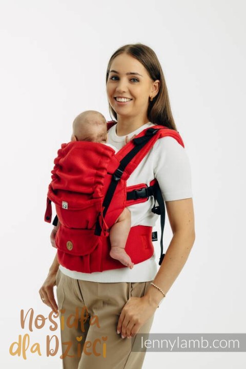 Moje Pierwsze Nosidełko LennyUpGrade PRO, splot jodełkowy, 100% bawełna , rozmiar standard - MAŁA JODEŁKA SEDONA