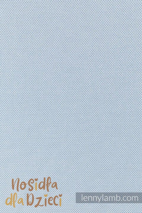 Moje Pierwsze Nosidełko LennyUpGrade PRO, splot jodełkowy, 100% bawełna , rozmiar standard - MAŁA JODEŁKA SZARA