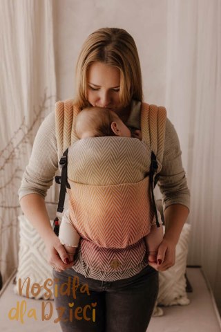 Nosidełko LennyLight, splot żakardowy, 100% bawełna , rozmiar standard - DUŻA JODEŁKA - FANDANGO