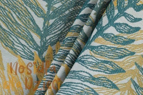 Nosidełko LennyLight z tkaniny żakardowej 100% bawełna , rozmiar standard - RAINFOREST - SELVA (drugi gatunek)