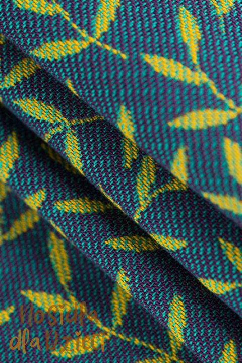 Nosidełko LennyPreschool z tkaniny żakardowej 100% bawełna, rozmiar preschool - ZACZAROWANY ZAKĄTEK - IN BLOOM (drugi gatunek)