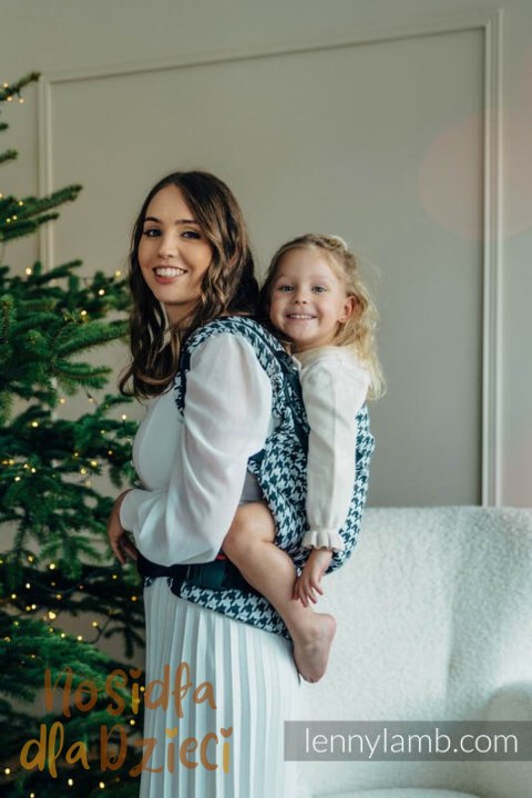 Nosidełko LennyPreschool z tkaniny żakardowej (44% bawełna, 32% jedwab, 24% wiskoza bambusowa), rozmiar preschool - PATA DE GAL