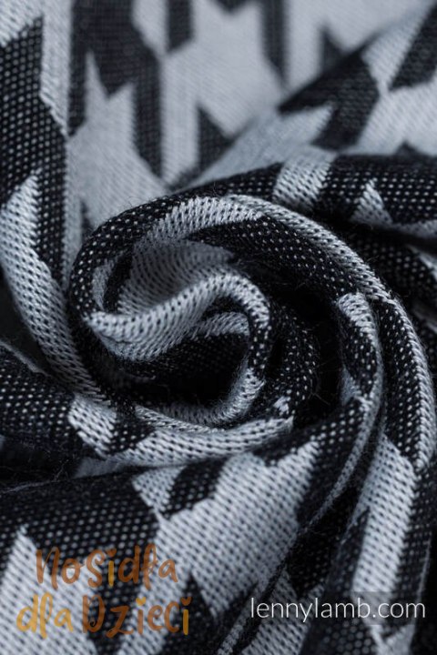 Nosidełko LennyPreschool z tkaniny żakardowej (44% bawełna, 32% jedwab, 24% wiskoza bambusowa), rozmiar preschool - PATA DE GAL