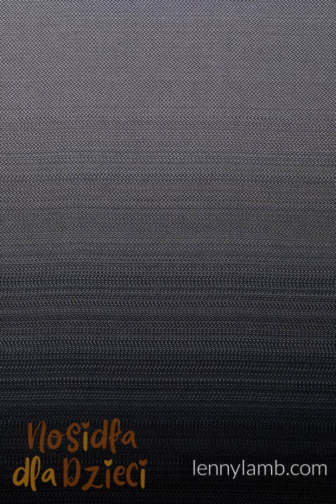 Nosidełko LennyUpGrade PRO, splot jodełkowy, 100% bawełna , rozmiar standard - MAŁA JODEŁKA OMBRE SZARY