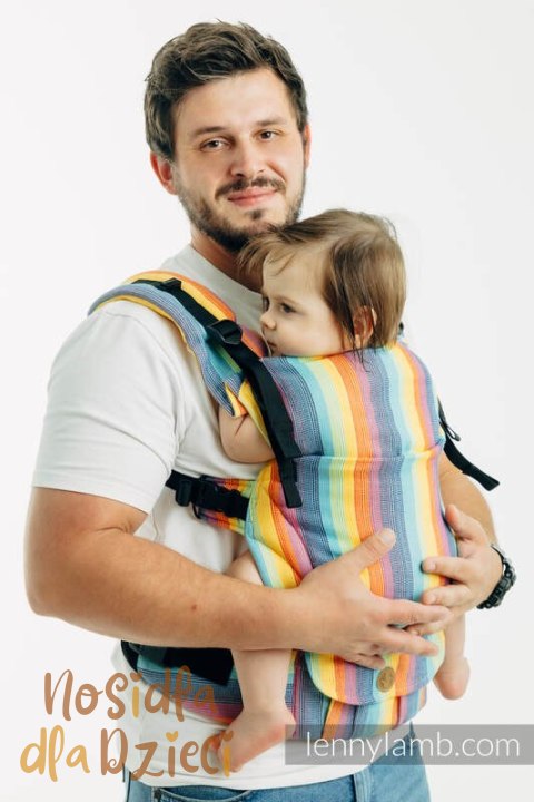 Nosidełko LennyUpGrade PRO z tkaniny skośno-krzyżowej 100% bawełna, rozmiar standard - LUNA