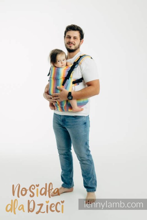 Nosidełko LennyUpGrade PRO z tkaniny skośno-krzyżowej 100% bawełna, rozmiar standard - LUNA