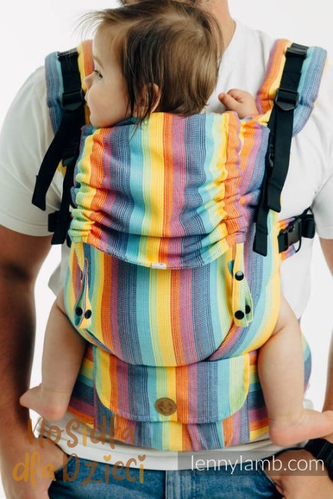 Nosidełko LennyUpGrade PRO z tkaniny skośno-krzyżowej 100% bawełna, rozmiar standard - LUNA