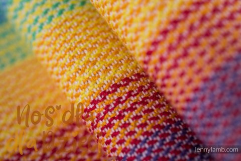 Nosidełko LennyUpGrade PRO z tkaniny skośno-krzyżowej 100% bawełna, rozmiar standard - LUNA