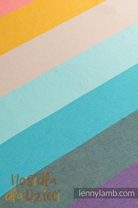 Nosidełko LennyUpGrade PRO z tkaniny skośno-krzyżowej, 100% bawełna , rozmiar standard - PASTELS