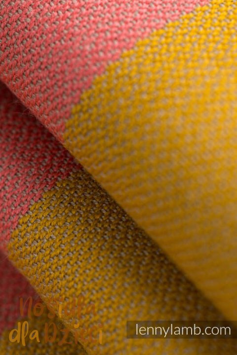 Nosidełko LennyUpGrade PRO z tkaniny skośno-krzyżowej, 100% bawełna , rozmiar standard - PASTELS