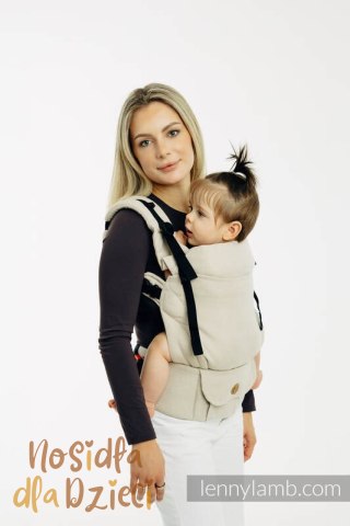 Nosidełko LennyUpGrade PRO z tkaniny skośno-krzyżowej (58% bawełna, 42% wiskoza bambusowa), rozmiar standard - TRUCK