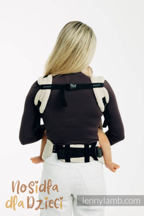 Nosidełko LennyUpGrade PRO z tkaniny skośno-krzyżowej (58% bawełna, 42% wiskoza bambusowa), rozmiar standard - TRUCK