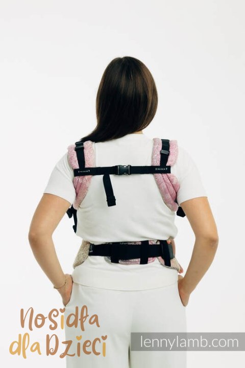 Nosidełko LennyUpGrade PRO z tkaniny żakardowej 100% bawełna , rozmiar standard - DZIKIE WINO - VINEYARD