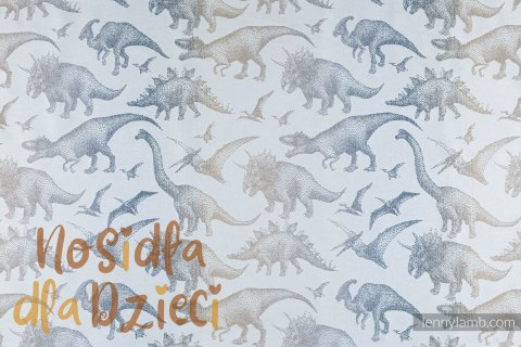 Nosidełko LennyUpGrade PRO z tkaniny żakardowej 100% bawełna , rozmiar standard - PARK JURAJSKI - ICE DESERT