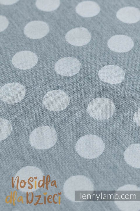 Nosidełko LennyUpGrade PRO z tkaniny żakardowej 100% bawełna , rozmiar standard - POLKA DOTS - PLOP