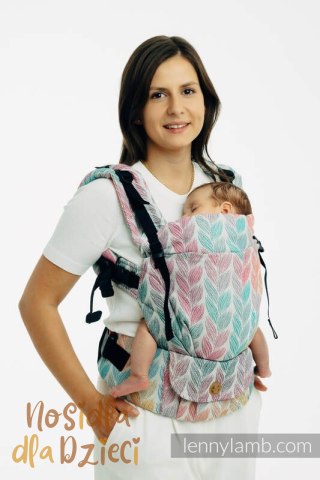 Nosidełko LennyUpGrade PRO z tkaniny żakardowej 100% bawełna , rozmiar standard - ZAPLĄTANI - PLAIT