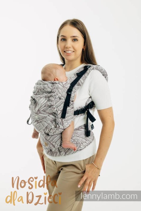 Nosidełko LennyUpGrade PRO z tkaniny żakardowej,100% wiskoza bambusowa, rozmiar standard - WOLNY DUCH - GAJUSZ