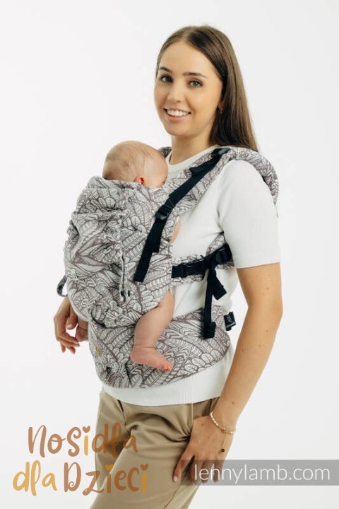 Nosidełko LennyUpGrade PRO z tkaniny żakardowej,100% wiskoza bambusowa, rozmiar standard - WOLNY DUCH - GAJUSZ