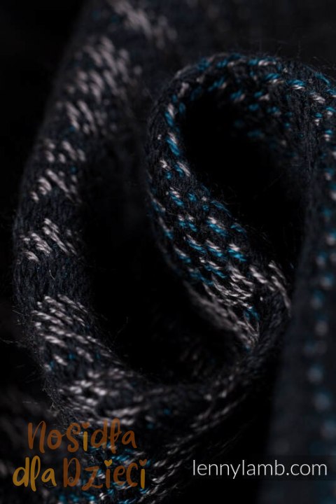 Nosidełko LennyUpGrade PRO z tkaniny żakardowej (54% bawełna, 46% TENCEL™), rozmiar standard - RAINFOREST - NOCTURNAL