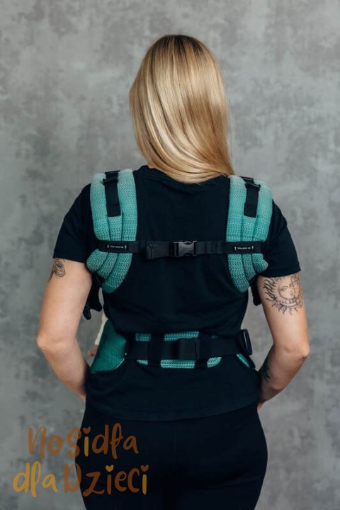 Nosidełko LennyUpGradee PRO, splot jodełkowy, 100% bawełna , rozmiar standard - EDYCJA DLA PROFESJONALISTÓW - ENTWINE