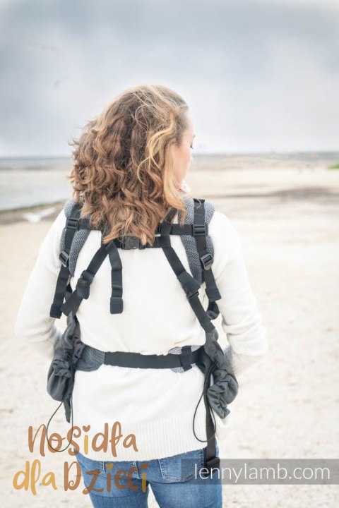 Osłonka na chustę/nosidełko - Softshell - Szara (drugi gatunek)