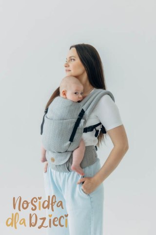 Nosidełko LennyLight z tkaniny żakardowej (54% jedwab, 46% bawełna) , rozmiar standard - LITTLE LOVE - MUNA