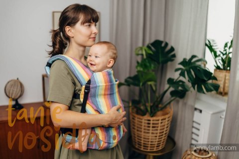 Nosidełko LennyLight z tkaniny skośno-krzyżowej, 100% bawełna , rozmiar standard - LUNA