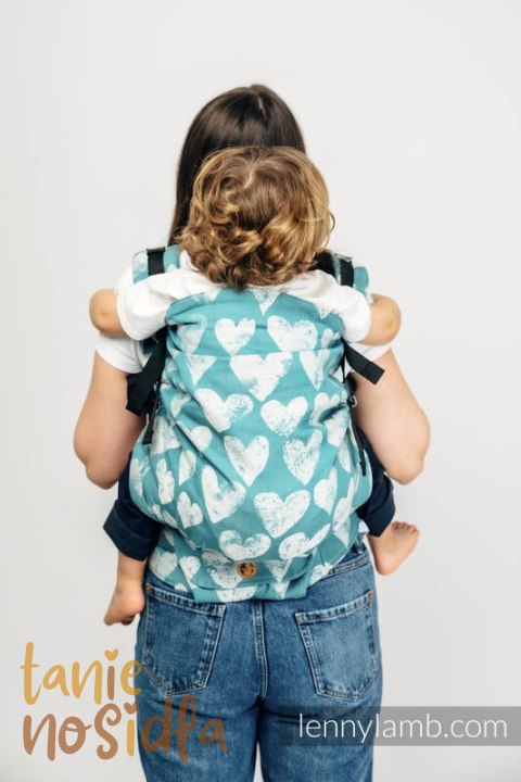 Nosidełko LennyPreschool z tkaniny żakardowej 100% bawełna, rozmiar preschool - LOVKA PETITE - BOUNDLESS