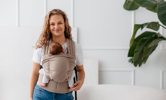 Kavka NEST – ergonomiczne nosidełko dla noworodków i najmłodszych niemowląt